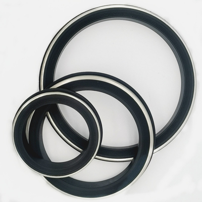 طرق الملكية الملونة نيتريل / HNBR / FKM / PTFE الختم الصمامات المطاطية الاتحاد الختم لصناعة الحفر النفطي