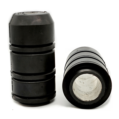 حمولات متوسطة 10000psi 2 3/8 " 2 7/8" 3 1/2 " الألومنيوم أو الفولاذ القلب مطاط النفط الساتاتات أكواب غسول لثقوب البئر النفط