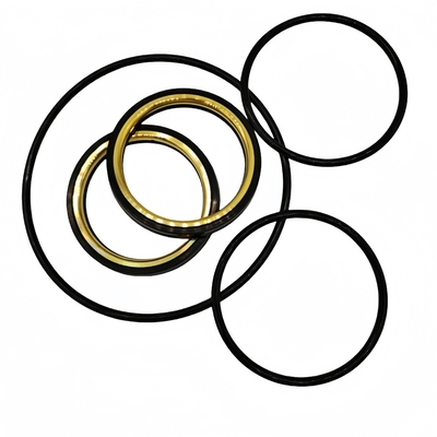 مجموعة الختم الناعمة PTFE سوداء للحفرة النفطية 3' × 3' بوصة 1002 صمام وصلة العزم المنخفض