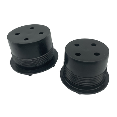 2 3/8 " 2 7/8 " 3 1/2 " EUE أنابيب الحماية الخيوط البلاستيكية الأسود اللون