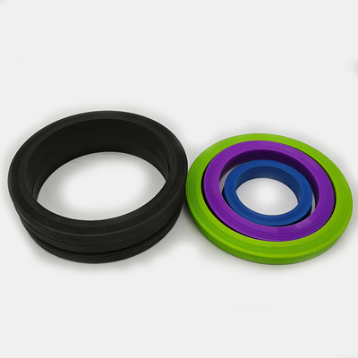 خدمة OEM / ODM ملونة 1''-7'' NBR HNBR FKM PTFE مهر اتحاد المطرقة لحقل النفط