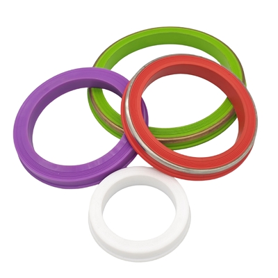 اللون الأبيض PTFE مطرقة اتحاد الختم المقاوم للكيماويات