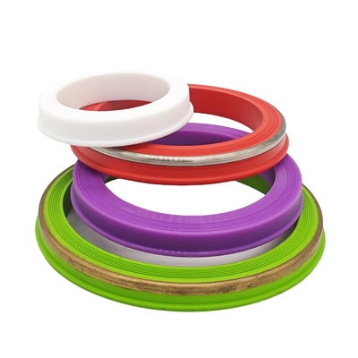 اللون الأبيض PTFE مطرقة اتحاد الختم المقاوم للكيماويات