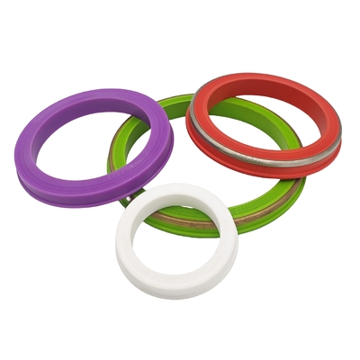 اللون الأبيض PTFE مطرقة اتحاد الختم المقاوم للكيماويات