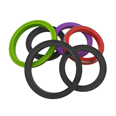 نطاق درجة الحرارة -200C إلى 200C حلقات الختم Weco مصنوعة من NBR HNBR FKM PTFE