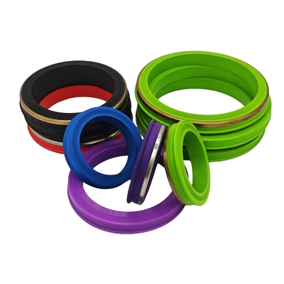 نطاق درجة الحرارة -200C إلى 200C حلقات الختم Weco مصنوعة من NBR HNBR FKM PTFE