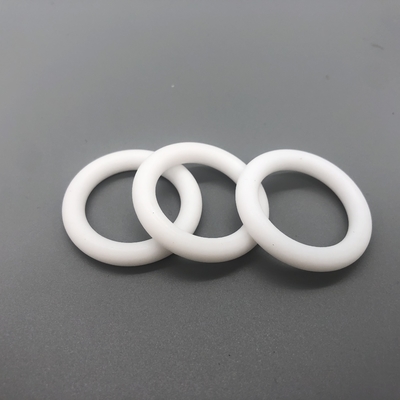 حلقات مطاطية مسطحة PTFE مقاومة للكيماويات حجم / لون / صلابة