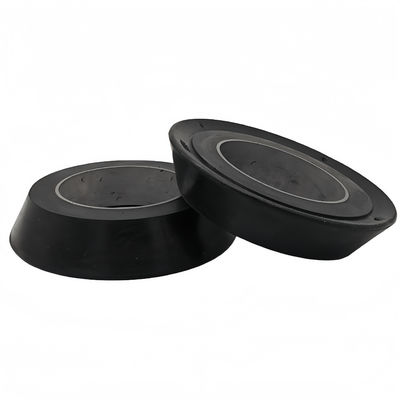 كوب مسحة مطاط NBR FKM المقاوم للزيت مع تصنيف ضغط 10000 رطل لكل بوصة مربعة وأحجام مخصصة لتنظيف آبار النفط