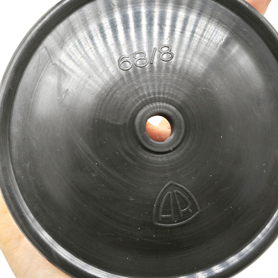 غشاء مطاطي عالي الجودة 68/8 موديل رقم أو غشاء مطاطي من نوع FKM لمضخة آلة المياه