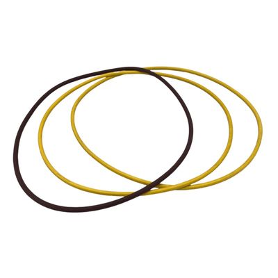 AS568 ستاندرد السيليكون O حلقة مع لون مخصص وشهادة الصف الغذائي