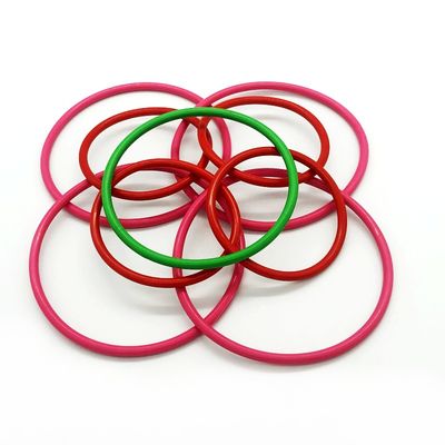 حلقات مانعة للتسرب من المطاط PTFE NBR FKM EPDM ذات حجم مخصص ولون مخصص لتطبيقات متنوعة