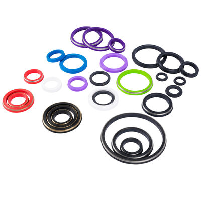 80 الشاطئ A نيتريل HNBR PTFE FKM مطاط مطر المطرقة الختام الاتحادية لحقل النفط