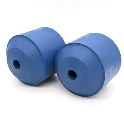 45 Shore Blue Type H 3/8"-5/8" ماسحة خط مطاطية موفرة للزيت لمعدات خط الأسلاك