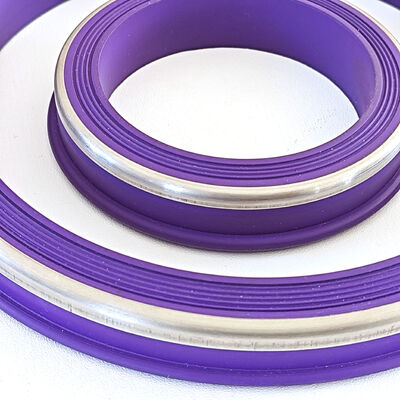 HNBR مهرّب اتحاد المطرقة مع حلقة من غير المقاوم للصدأ: مقاومة عالية للحرارة والتكسير لتطبيقات حقول النفط 15,000 PSI