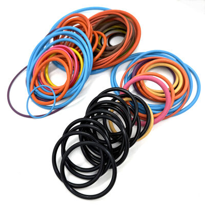 بيع ساخن مقاوم للماء FKM NBR EPDM السيليكون الختم المطاط O حلقة