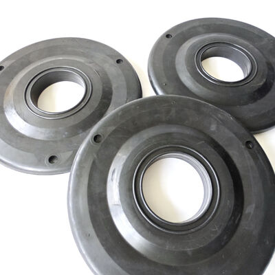 ممسحة أنابيب الحفر المطاطية الصناعية مقاس 9 بوصة مسطحة NBR HNBR مزودة بمانع تسرب لأنابيب النفط والغاز بقطر داخلي 68 مم