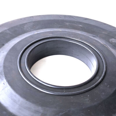 ممسحة أنابيب الحفر المطاطية الصناعية مقاس 9 بوصة مسطحة NBR HNBR مزودة بمانع تسرب لأنابيب النفط والغاز بقطر داخلي 68 مم