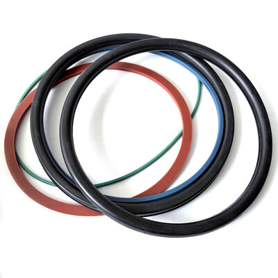 أجزاء الختم المطاطية المخصصة مع 50-90 قاسية الشاطئ في NBR EPDM FKM HNBR لتطبيقات OEM / ODM