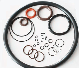 الأختام الملونة المستديرة الكبيرة المطاطية الصغيرة O Ring FKM SBR NR HNBR Nitrile