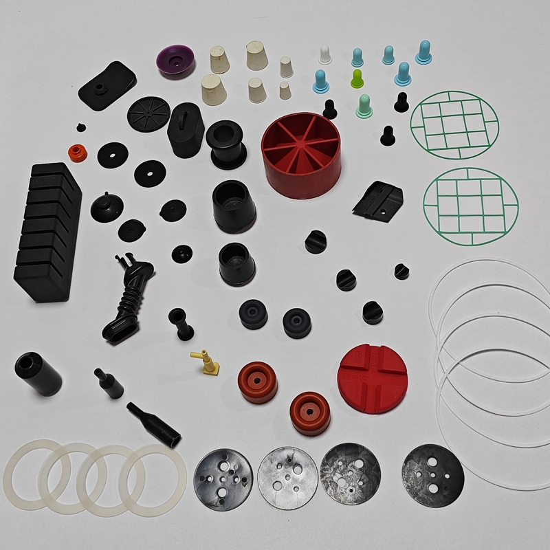 منتجات صناعية عالية الجودة NBR HNBR FKM EPDM مطاط السيليكون المخصصة تستخدم على نطاق واسع