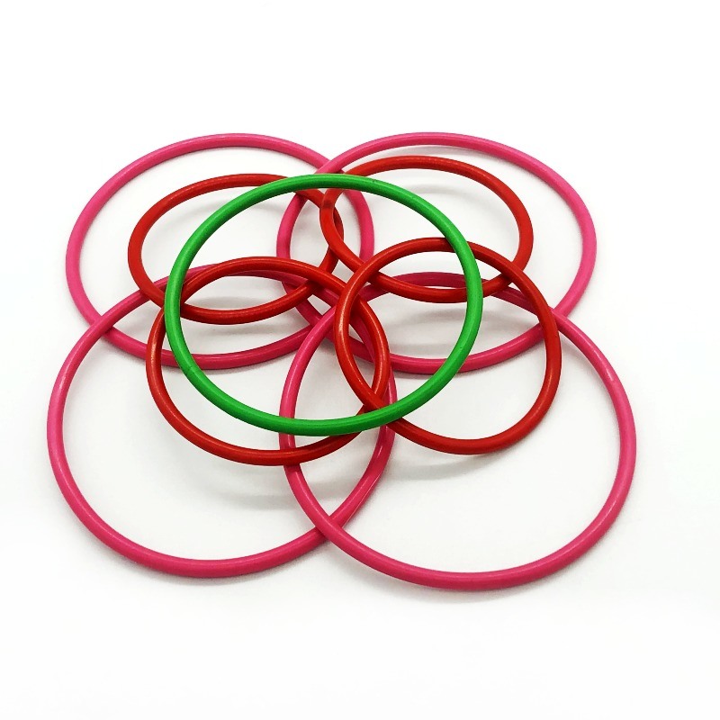 40-90 الشاطئ A صلابة NBR HNBR EPDM مطاط السيليكون O حلقات غسيل الختم في أحجام مترية قياسية AS568