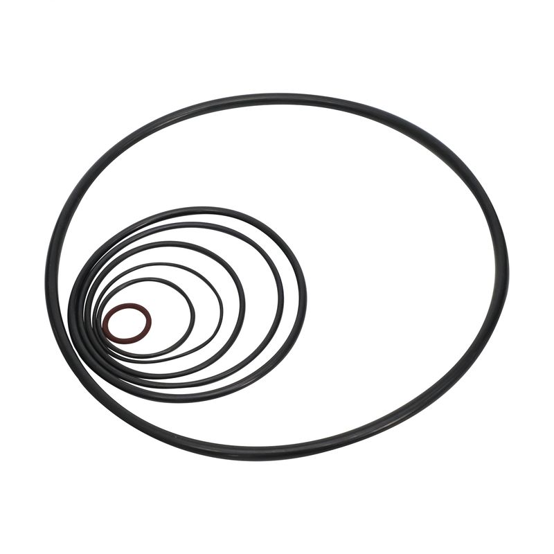 حلقات دائرية مطاطية AS568 عالية الأداء مقاومة للغاز الحمضي لخدمة درجة الحرارة القاسية وضغط الزيت لأنابيب النفط