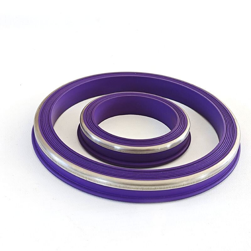 HNBR مهرّب اتحاد المطرقة مع حلقة من غير المقاوم للصدأ: مقاومة عالية للحرارة والتكسير لتطبيقات حقول النفط 15,000 PSI