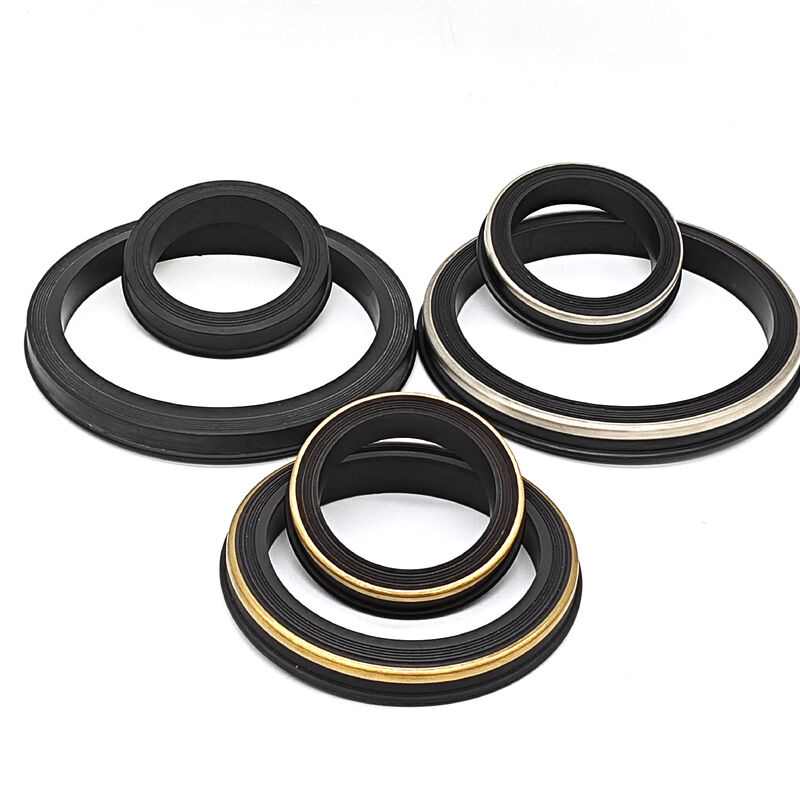 سدادات اتحاد المطرقة المستدامة NBR HNBR FKM PTFE لـ 6000-20000 PSI وصلات خطوط الأنابيب متوافقة مع Fig 602 1002 1502 2202