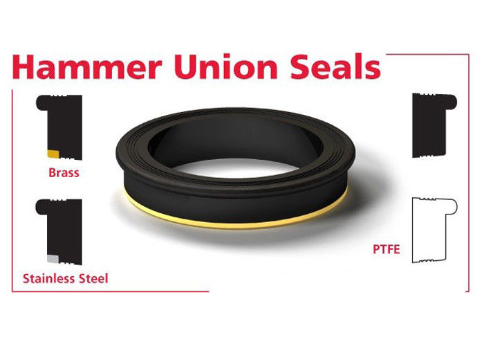 FIG 602/1002/1502 NBR الملونة HNBR FKM PTFE المطرقة ختم الاتحاد القبول حسب الطلب