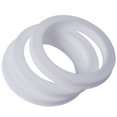 اللون الأبيض PTFE مطرقة اتحاد الختم المقاوم للكيماويات