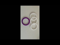 اللون الأبيض PTFE مطرقة اتحاد الختم المقاوم للكيماويات