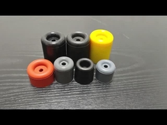 سدادة باب / أغطية أرجل أثاث مطاطية مستديرة متعددة الألوان صديقة للبيئة